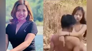 စော်အချောလေးကို တောထဲမှာဖက်ပြီးလိုးပလိုက်တာ
