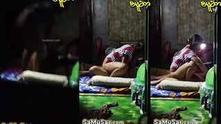 မြန်မာလင်မယားလိုးနေတာ ချောင်းရိုက်ထားတာလေး