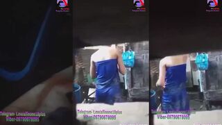 ရေချိုးနေတဲ့ ဆော်လေး