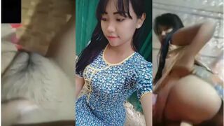 ထမိန်လှန်ပြတဲ့ အညာသူ အိုးကောင်းလေး