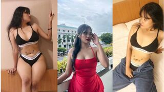 မျက်နှာပေါ် လရည်ပန်းခံတဲ့ Dancer မလေး